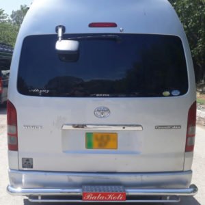 Toyota Hiace for rent in Islamabad | Rent a car for tours and travel