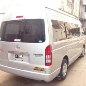 Toyota Hiace for rent in Islamabad | Rent a car for tours and travel