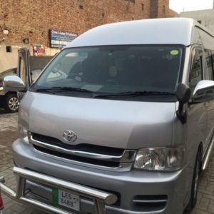 Toyota Hiace for rent in Islamabad | Rent a car for tours and travel